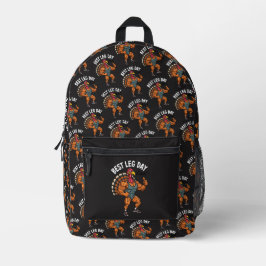 Impresa Mochila para día de pierna de Acción de Gracias