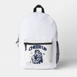 IMPRESA MOCHILA PARA HOMBRE/NIÑOS ÁNIMO PAPÁ 