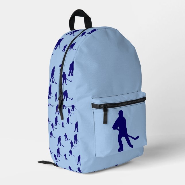 Impresa Mochila para niños de hockey (Esquina izquierda trasera)