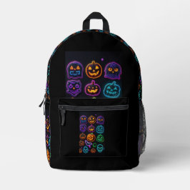 Impresa Mochila para niños Pegatinas de Halloween - De vue