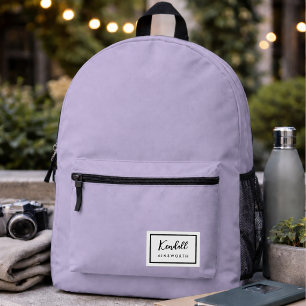 Impresa Mochila   Parche de nombre personalizado Regalo de