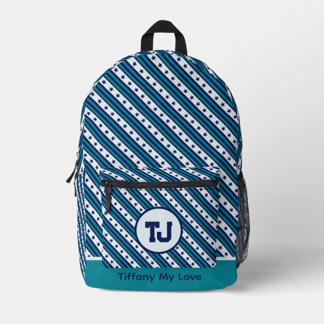 Impresa Mochila Patterada del equipo de verano de moda (Anverso)