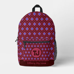 Impresa Mochila Patterned de Gimnasio Estudiantil de Prime