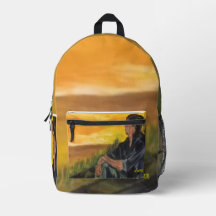 Mochila : Pensando dentro del amanecer .
