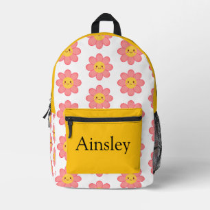 Impresa Mochila personalizada colorida, niños lindos