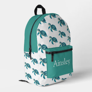 Impresa Mochila personalizada colorida, niños lindos