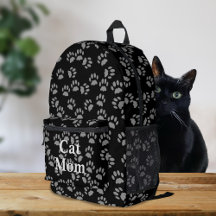 Mochila Personalizada con Huella de Pata de Gata N