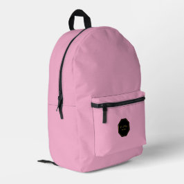 Impresa Mochila personalizada con nombre y título