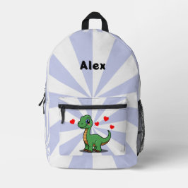 Impresa Mochila personalizada de Braquiosaurio dinosaurio