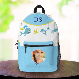 Impresa Mochila Personalizada de Chicas del Océano para Re