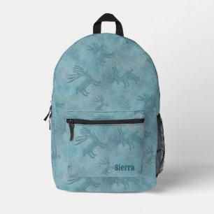 Impresa Mochila Personalizada de Ciervos de Invierno del S