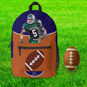 Impresa Mochila Personalizada de Fútbol Americano para Niñ