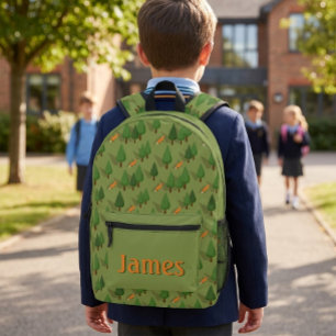Impresa Mochila Personalizada de la Escuela Fox & Forest