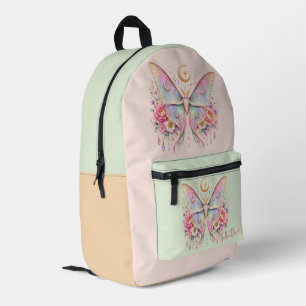 Impresa Mochila personalizada de la polilla Luna