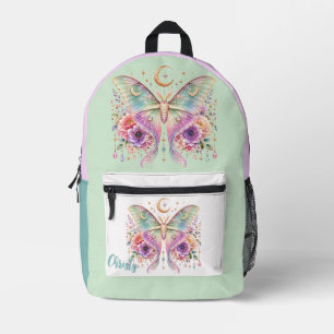 Impresa Mochila personalizada de la polilla Luna