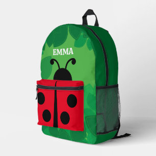 Impresa Mochila personalizada de Lady Bug