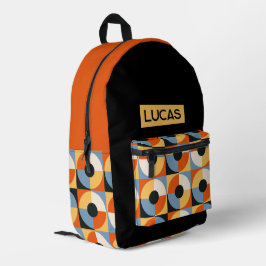 Impresa Mochila Personalizada de Nombre para Niños Moderno