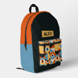 Impresa Mochila Personalizada de Nombre para Niños Moderno