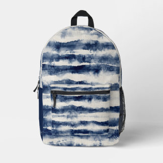 Impresa Mochila Personalizada de Tinte Índigo