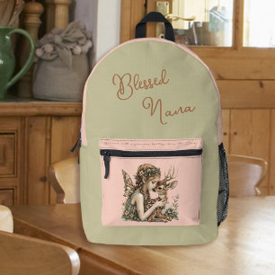 Impresa Mochila Personalizada para Abuela Nana para Cambia