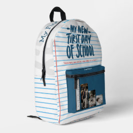 Impresa Mochila personalizada para el primer día de clases