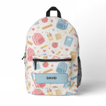 Mochila Personalizada Regreso a Clases 2027 Niños 