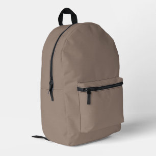 Impresa Mochila Personalizada Taupe de Lujo Silencioso