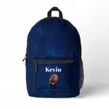 Mochila personalizada temática de deportes - Fútbo