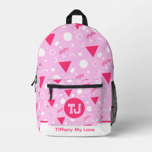 Impresa Mochila Personalizado de regalo de Favor de nombre