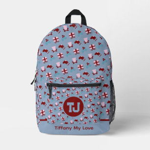 Impresa Mochila Personalizado del entrenador de vacaciones
