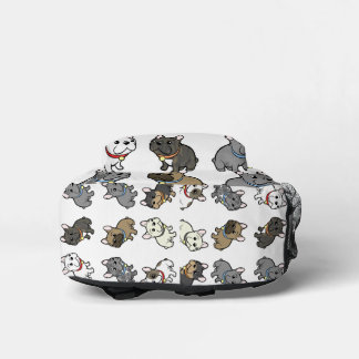 Impresa mochila personalizado frenchie