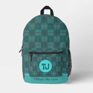 Impresa Mochila Personalizado Groomsmen de moda Favor Gift