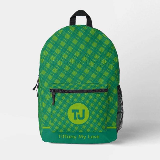 Impresa Mochila preescolar femenina de moda (Anverso)