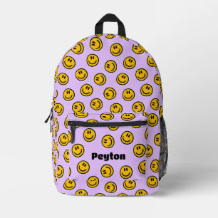 Impresa Mochila Preppy Aesthetic Smile