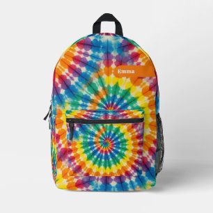 Impresa Mochila psicodélica de teñido personalizado Moch