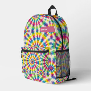 Impresa Mochila psicodélica de teñido personalizado Moch