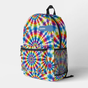 Impresa Mochila psicodélica de teñido personalizado Moch