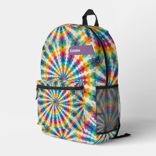 Impresa Mochila psicodélica de teñido personalizado Moch