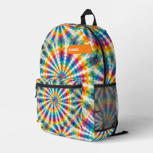 Impresa Mochila psicodélica de teñido personalizado Moch