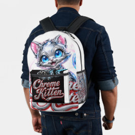 Impresa Mochila "Purfect" de CHROME KITTEN