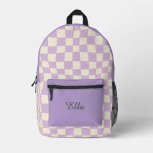 Impresa Mochila púrpura de Chicas personalizados