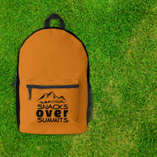 Impresa Mochila Regalo Simple para Caminata con Arte de Mo
