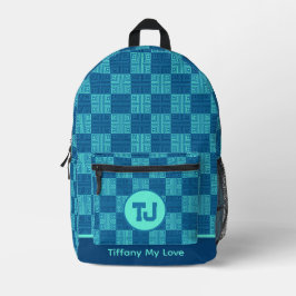 Impresa Mochila Retro Femenina de Baloncesto Monada