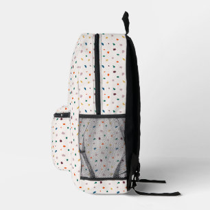Impresa Mochila Retro Terrazzo Retro Playosa