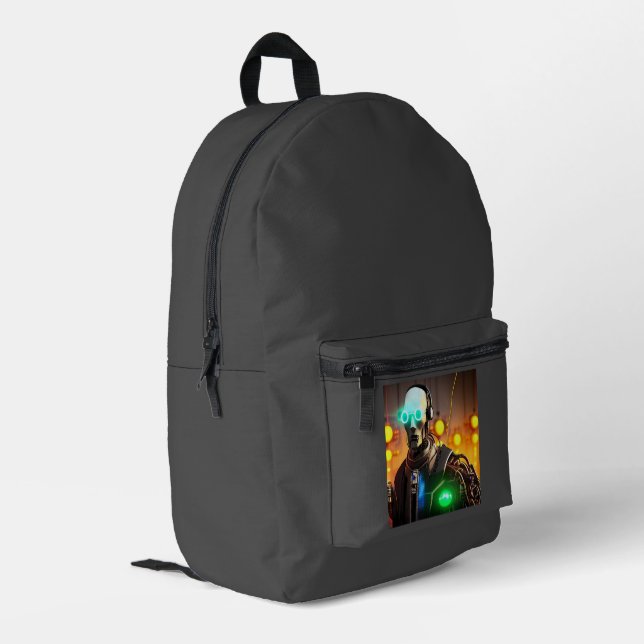 Impresa Mochila Robot 2 (Esquina izquierda trasera)