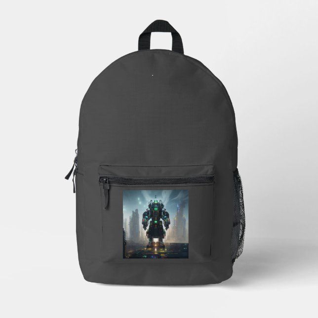 Impresa Mochila Robot 4 (Anverso)