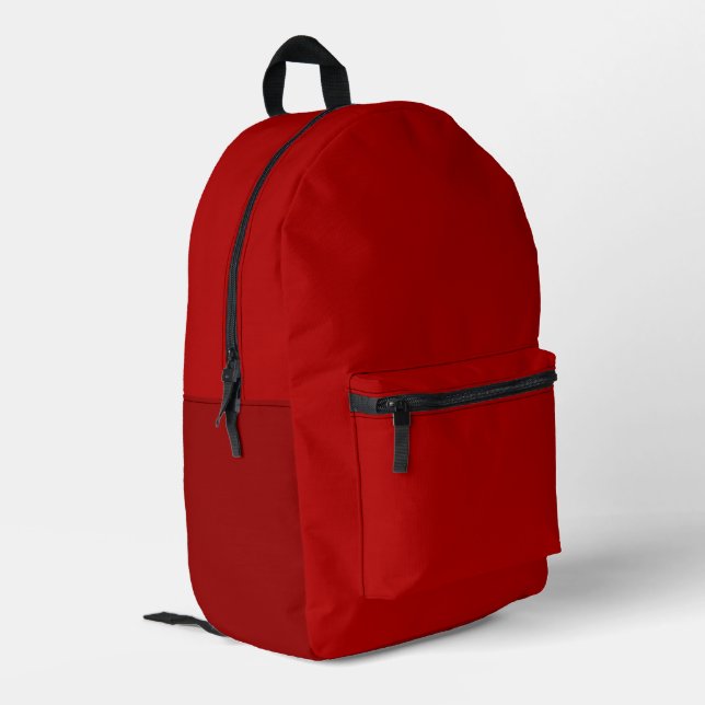 Impresa Mochila Rojo Más Oscuro  (Esquina izquierda trasera)
