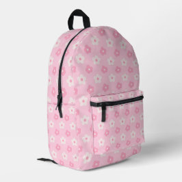 Impresa Mochila rosa de Daisy