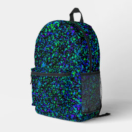 Impresa Mochila - Salpicaduras Azules