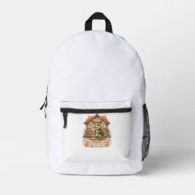 Mochila Solange Cozy Alligator House
